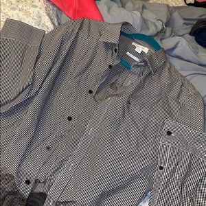 Calvin Klein button up collar shirts